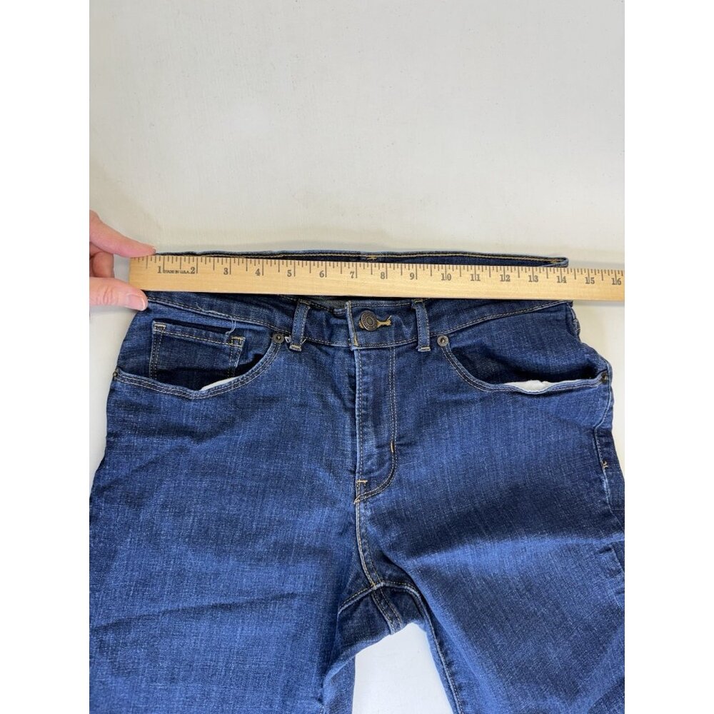 Levis Bermuda Shorts Womens 27 (27x10) Mid Rise Medium Wash Blue Denim - Picture 8 of 16
